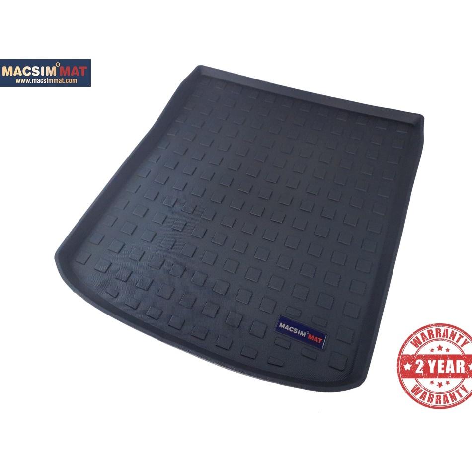 Thảm lót cốp xe ô tô Audi A6 2014-đến nay nhãn hiệu Macsim hàng loại 2