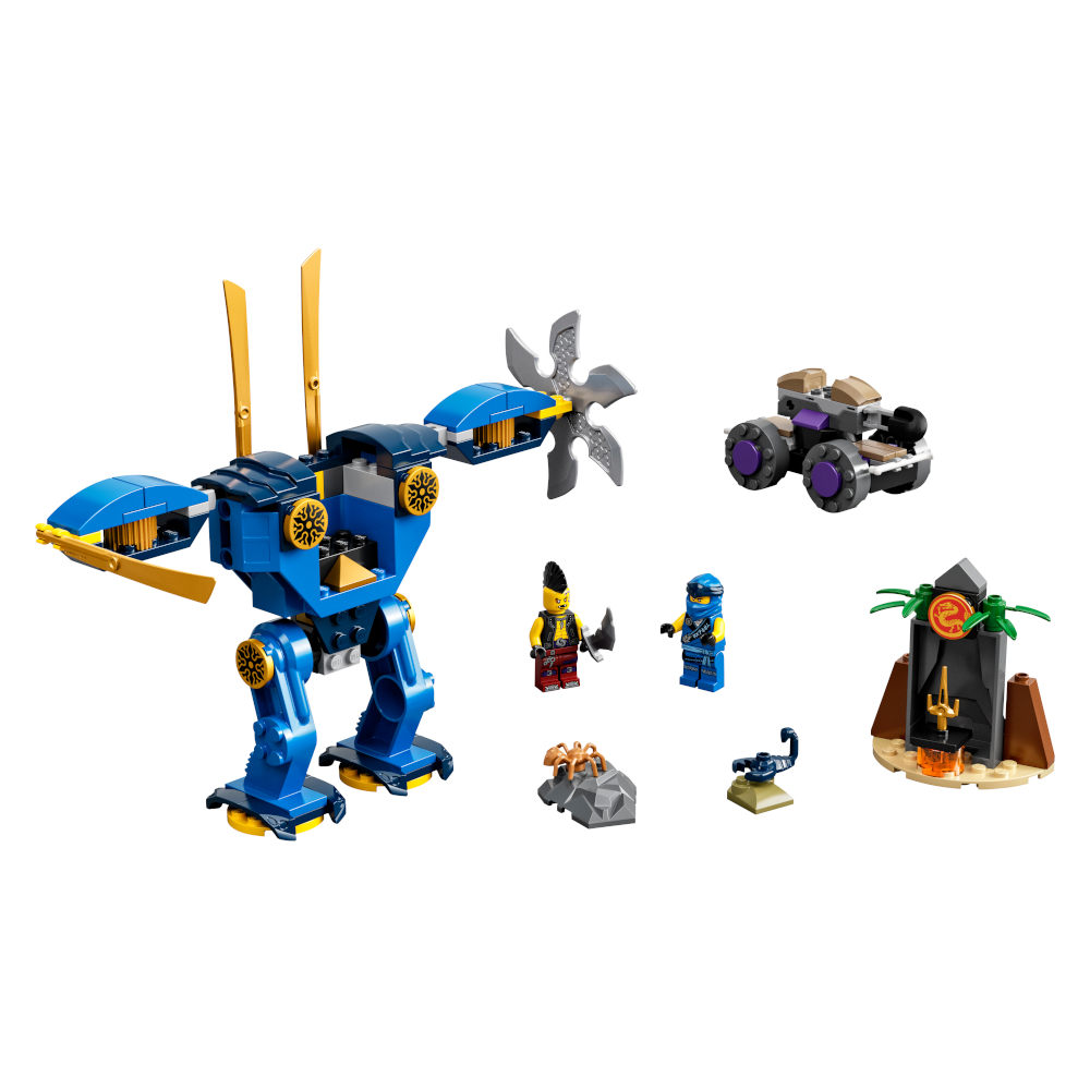 LEGO NINJAGO 71740 Chiến Giáp Sấm Sét Của Jay (106 chi tiết)