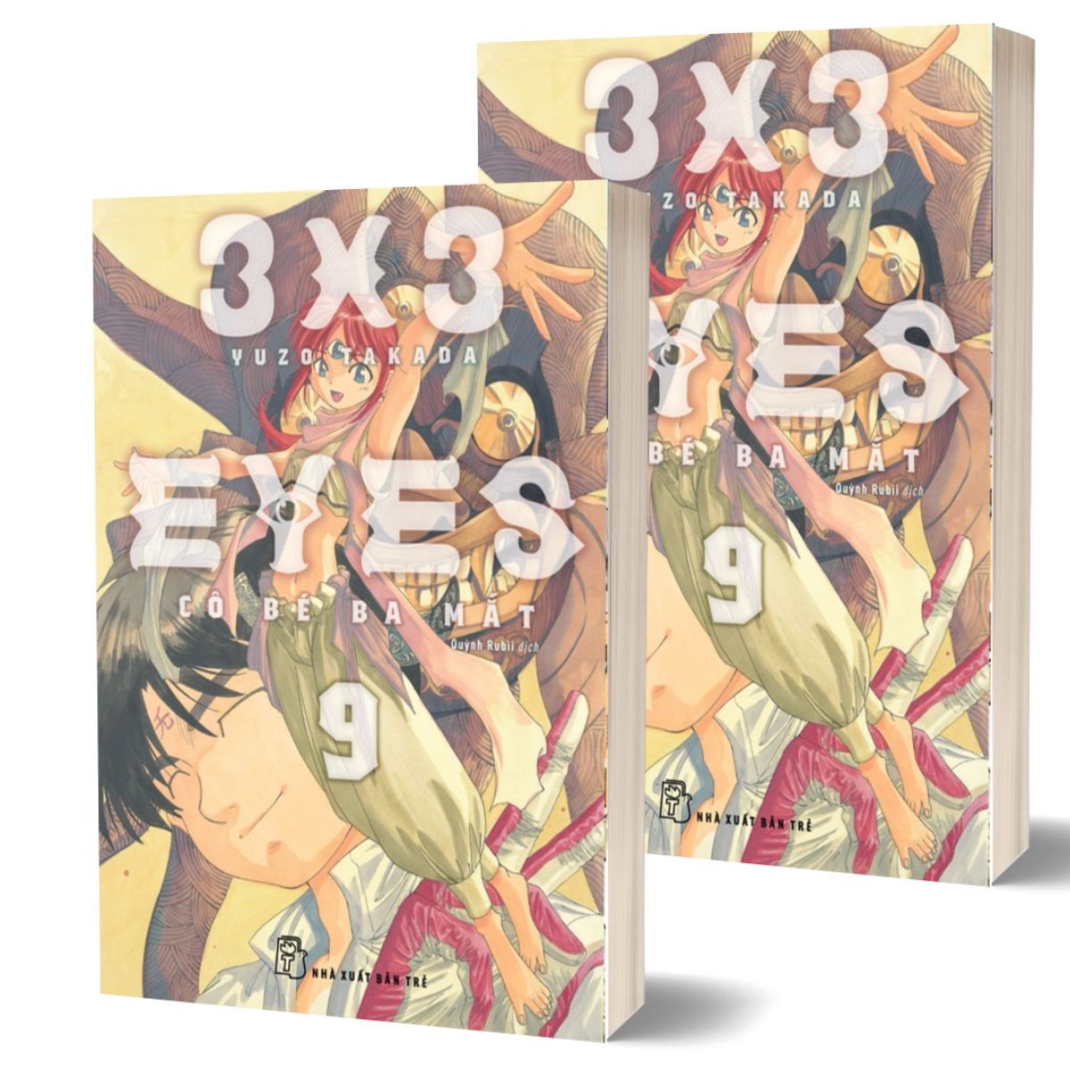 3x3 Eyes - Cô Bé Ba Mắt - Tập 9 - Tặng Kèm Card Giấy - Yuzo Takada, Trẻ