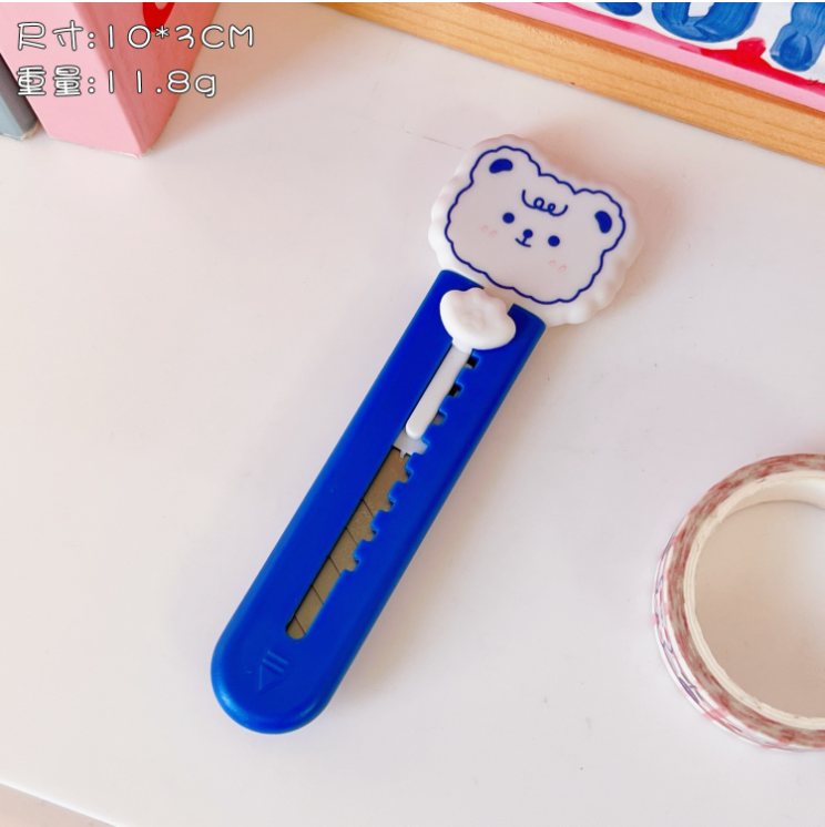 Dao dọc giấy mini hình cute dễ thương - Rọc giấy unbox đơn hàng nhiều màu làm quà tặng xinh giá rẻ