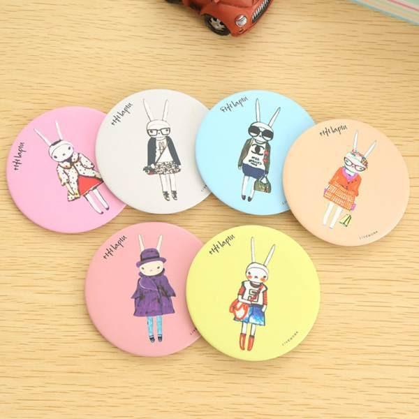 Gương trang điểm mini Hàn Quốc cute  KHENGFENG