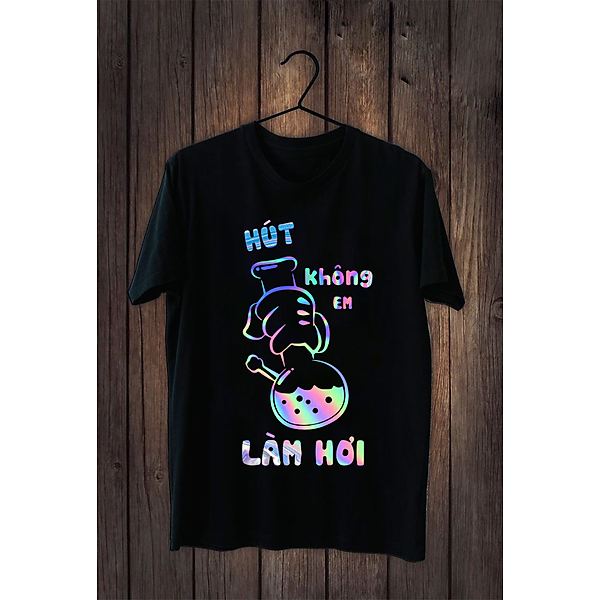 Áo Thun Phản Quang Hút không em làm hơi 7 màu, Áo Thun Cotton 75%, Áo From Rộng, Ao Thun Unisex, thời trang đường phố