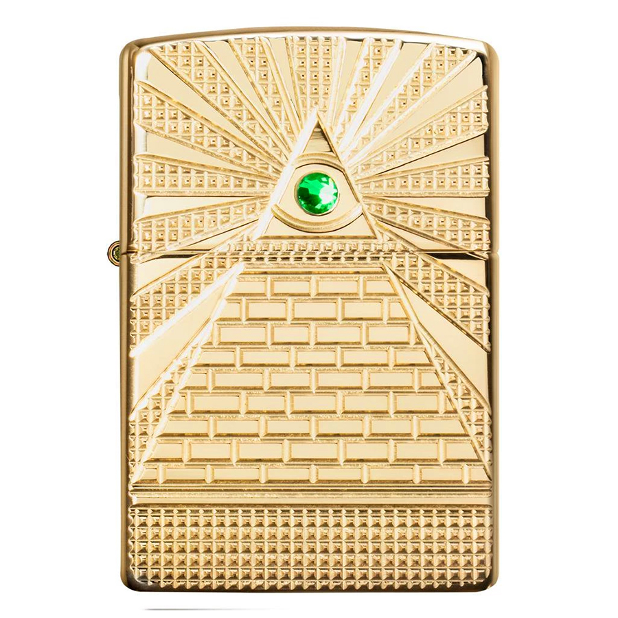 Bật Lửa Zippo 49060 – Zippo Armor Eye of Providence Design High Polish Brass