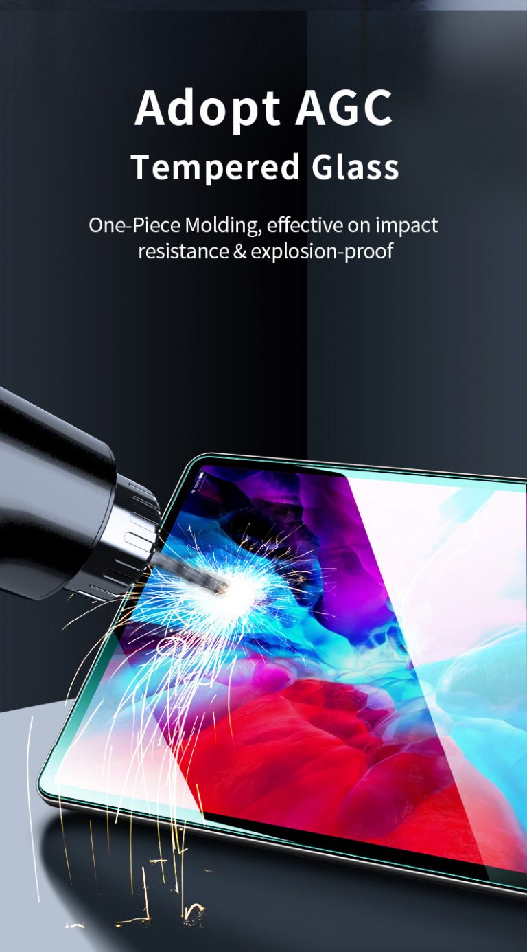 MIẾNG DÁN CƯỜNG LỰC MIPOW KINGBULL PREMIUM HD (2.7D) DÀNH CHO IPAD MINI 6 (8.3 INCH)_ Hàng Chính Hãng