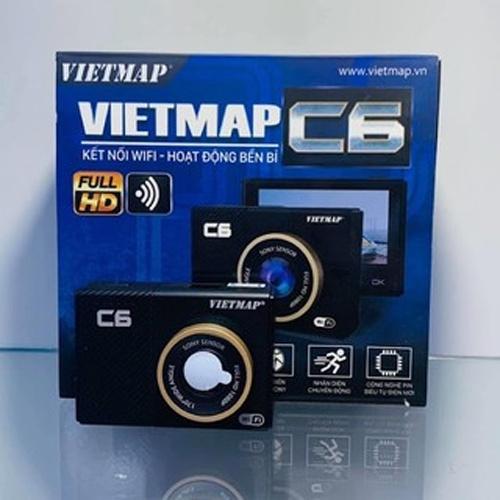 Camera Hành Trình Ô Tô Xe Hơi VIETMAP C6 - Full HD, Góc Quay 170 độ, BH 12 Tháng