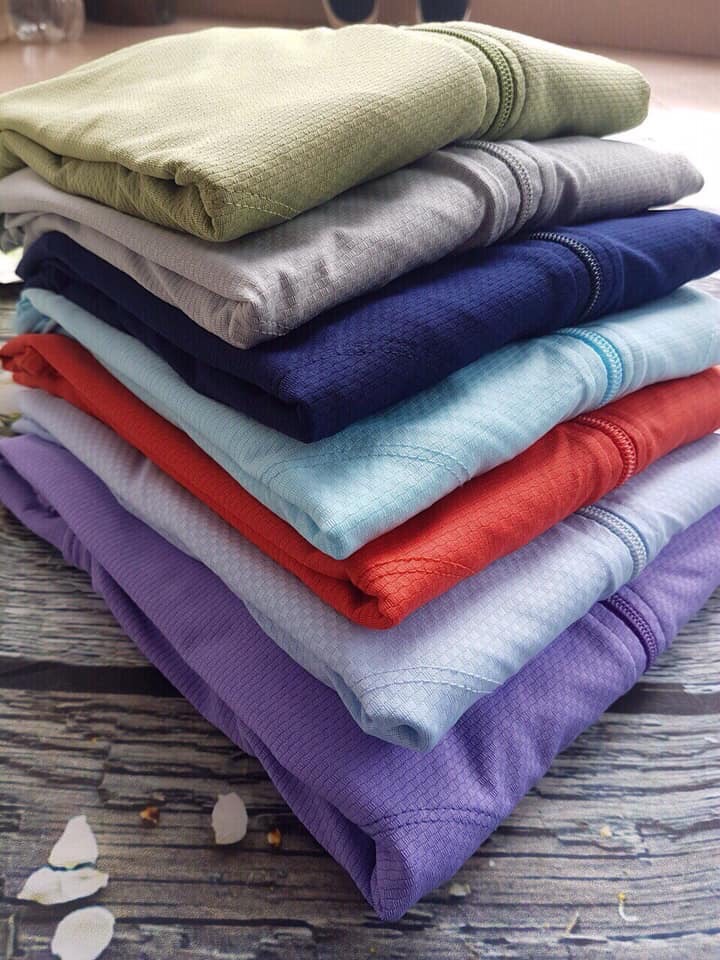 Hình ảnh Áo khoác chống nắng cao cổ chất liệu vải mềm mịn thun co dãn dành cho nữ (size M)