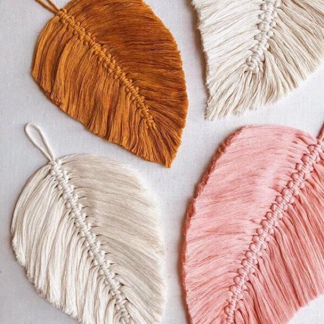 Cuộn dây thừng 3ly/mm cuộn dây cotton làm macrame