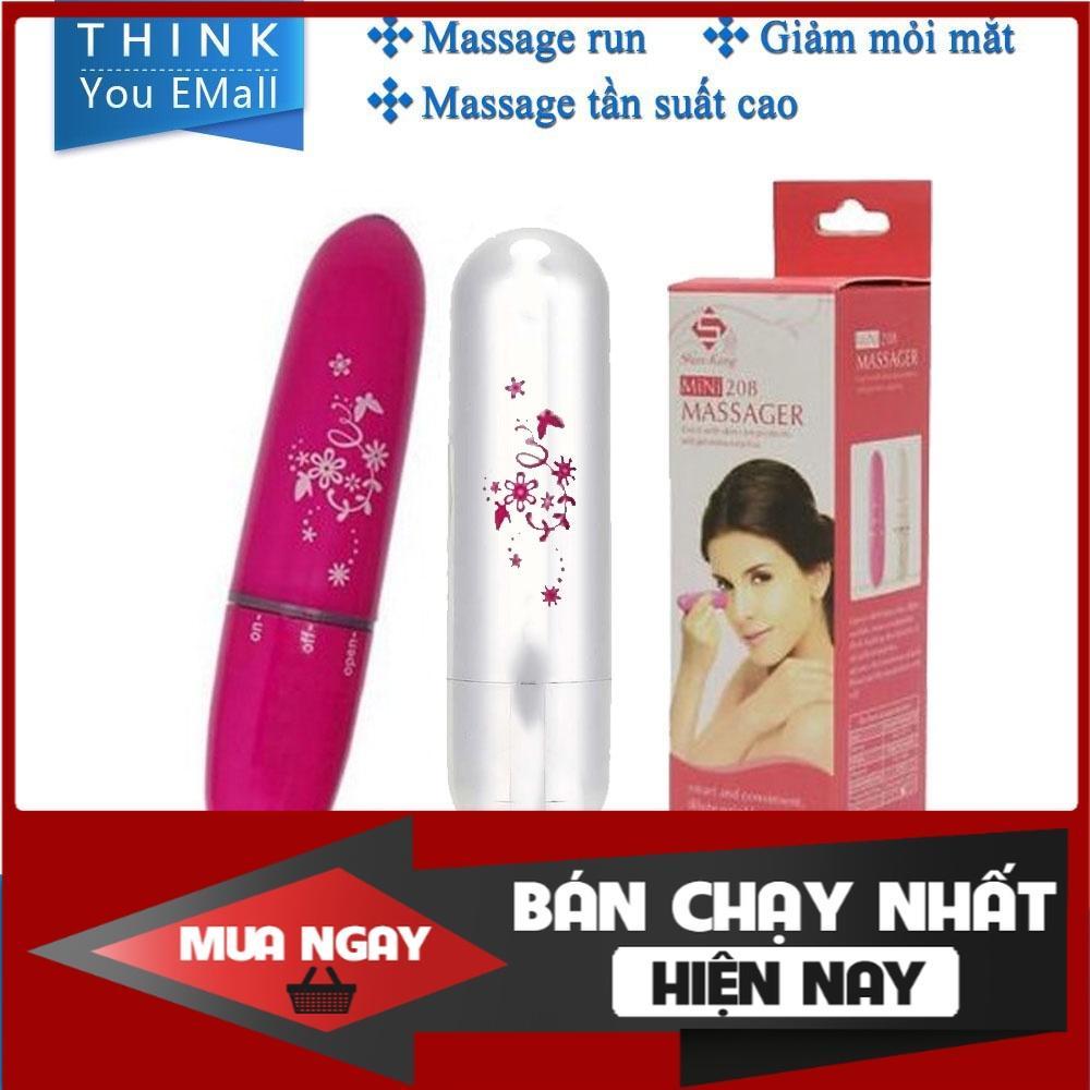 Máy Massage Mắt Hình Chiếc Bút Chống Thâm Quầng, Chống Đau Mỏi Mắt Mini Giúp Trẻ Đẹp (Chọn Màu Sắc) (Hàng Chính Hãng)