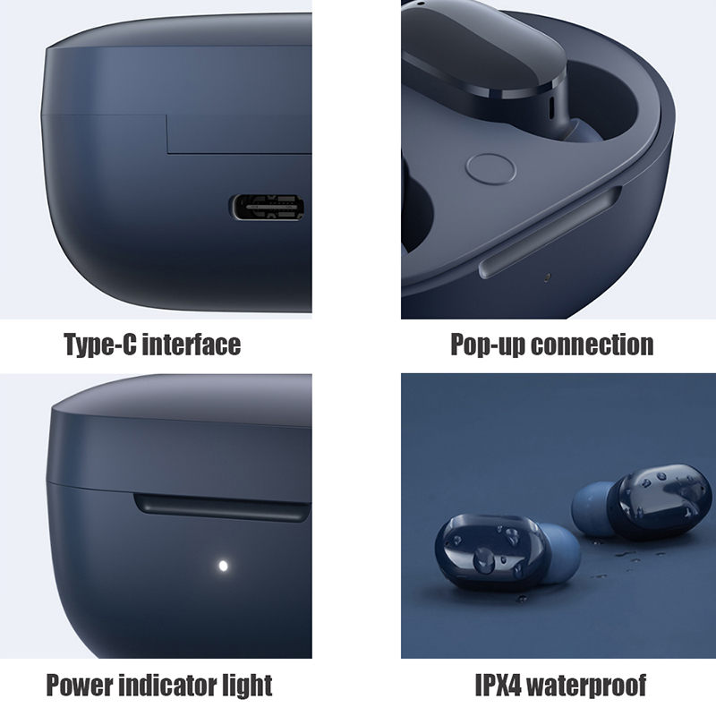 Tai nghe không dây Xiaomi Airdots 3 TWS Tai nghe âm thanh nổi Bass BT5.2 chính hãng