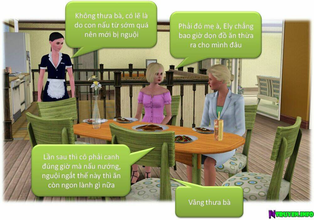 truyện sims - bí mật màu xanh chapter 1 12