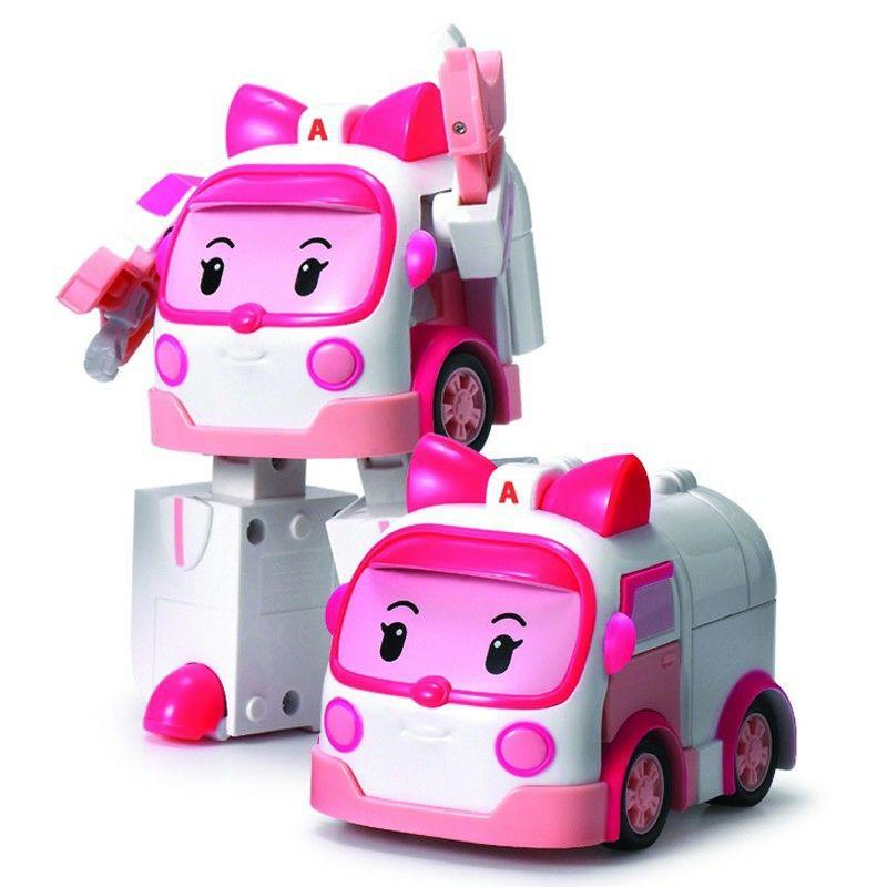 _ Đồ Chơi Biến Hình Biệt Đội Xe Robocar Poli Cho Bé