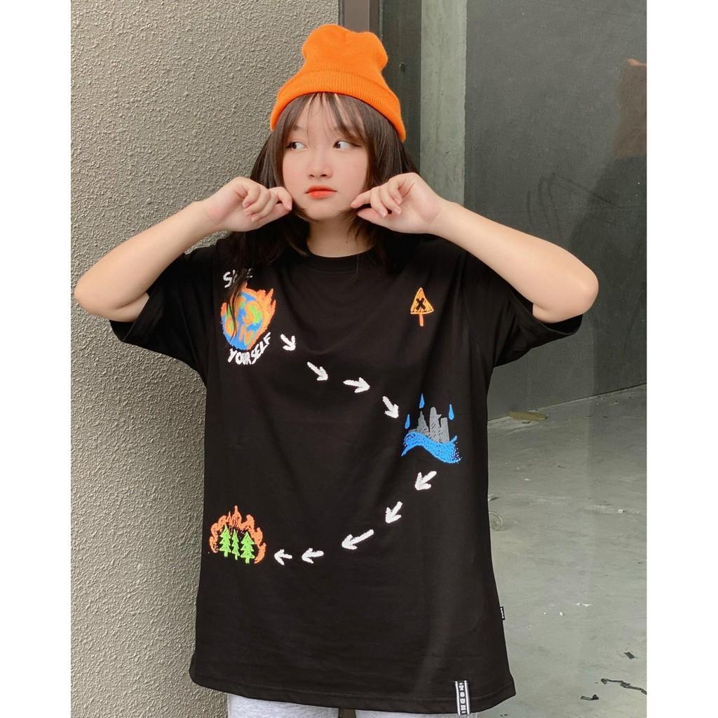 Áo thun Crayon cực hot 2021 - Áo thun The Earth You Need || Hany Shop