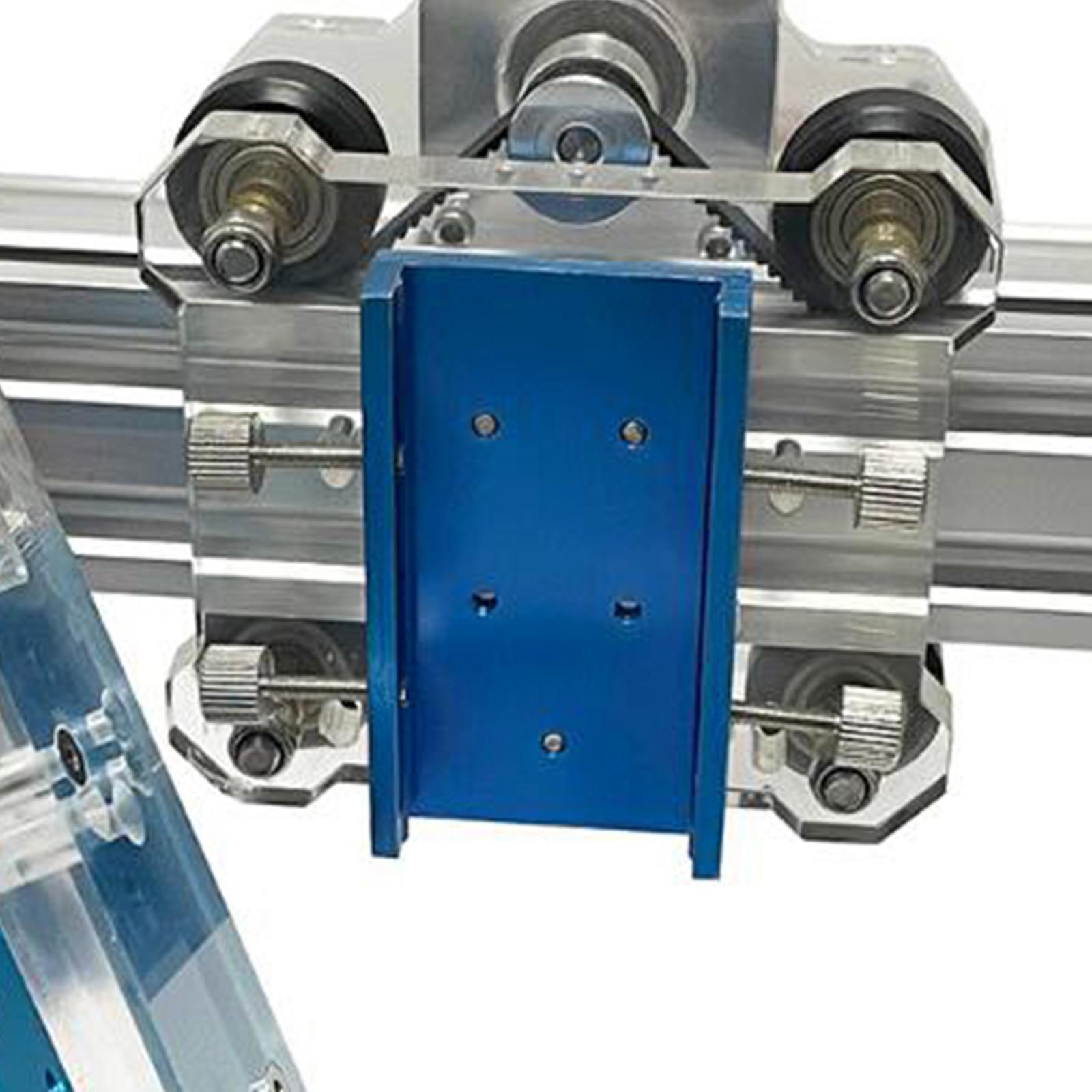 Module Holder Blue Aluminium Cooling Pad for Router Desktop Woodworking