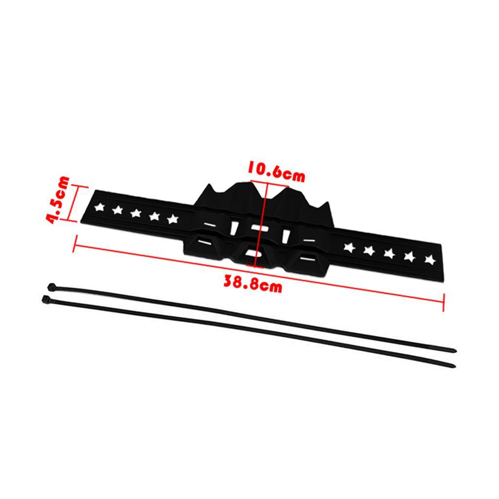 Black Exhaust Pipe Cover Guard Heat Protector for