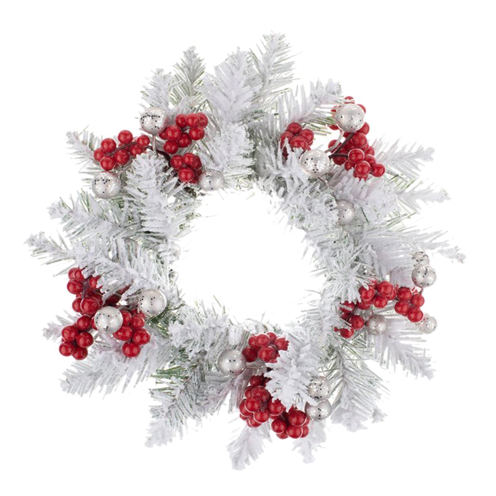 Candle Rings Candles Base Holder for Table Centerpiece Xmas Living Room