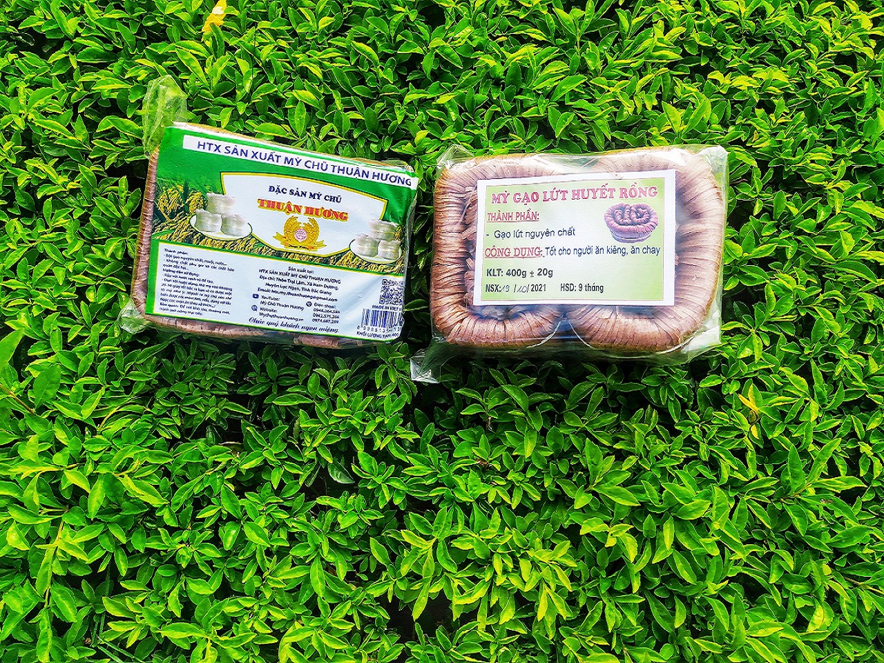 Mỳ chũ gạo lứt Thuận Hương Loại ngon Đặc Biệt , Đặc sản Lục ngạn Bắc Giang, sản xuất hoàn toàn tự nhiên từ gạo lứt huyết rồng, không phụ gia, chất bảo quản