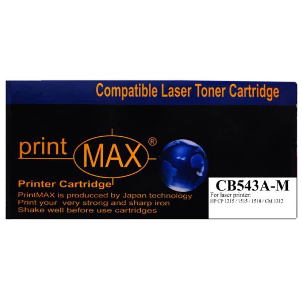 Hộp mực PrintMAX laser màu đỏ dành cho máy HP CB543A-M – Hàng Chính Hãng