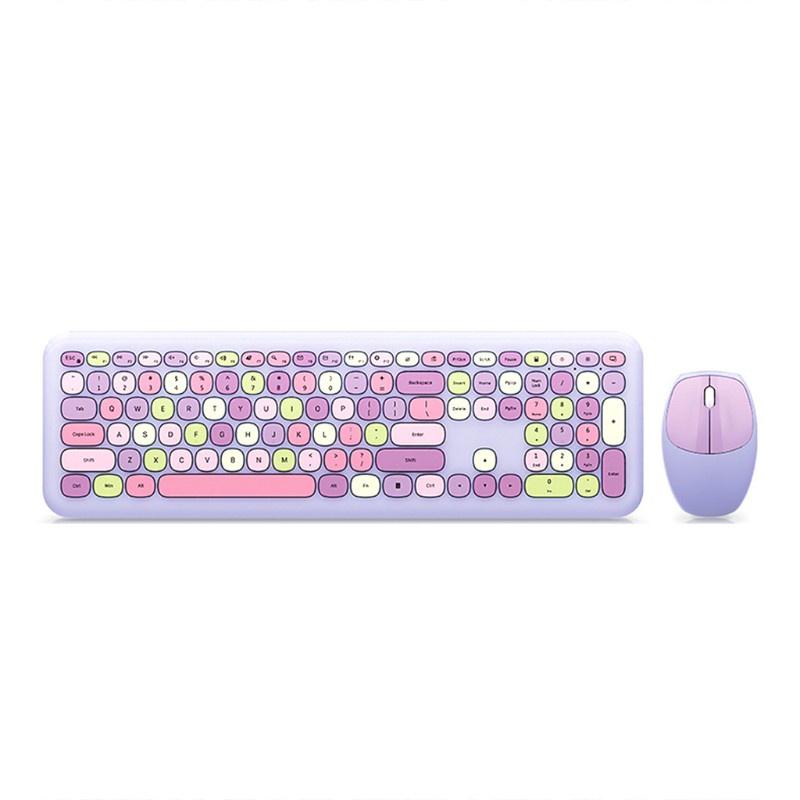HSV Wireless Keyboard and Mouse 110 Keys for PC, Notebook,Tablet, Laptop, Windows