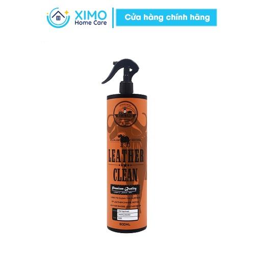 Chai làm sạch đồ da Leather Clean sử dụng cho Quần Áo, Giày Dép, Nội Thất Ô Tô, Túi Xách, Ghế Sofa Ximo Home