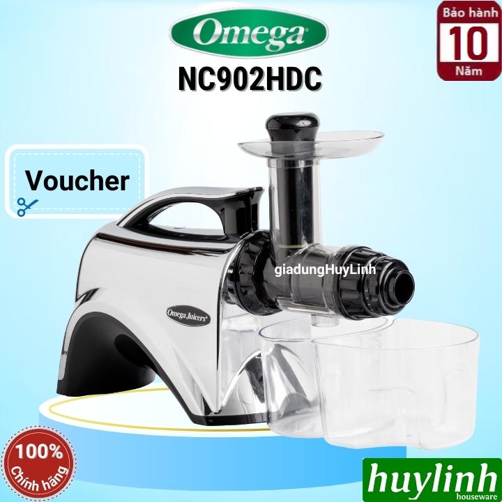 Máy ép chậm trục ngang Omega NC902HDC - 200W - Ép rau củ siêu tốt - làm mỳ ống - bánh mì - Hàng chính hãng