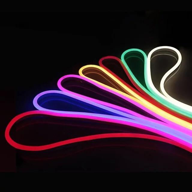 Cuộn LED Neon Dài 5M 12V, Trang trí phòng, Uốn chữ quảng cáo, hình ảnh sinh động
