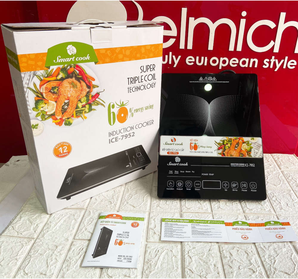 Bếp điện từ đơn Smartcook 2357952 công suất 2100W - Hàng chính hãng