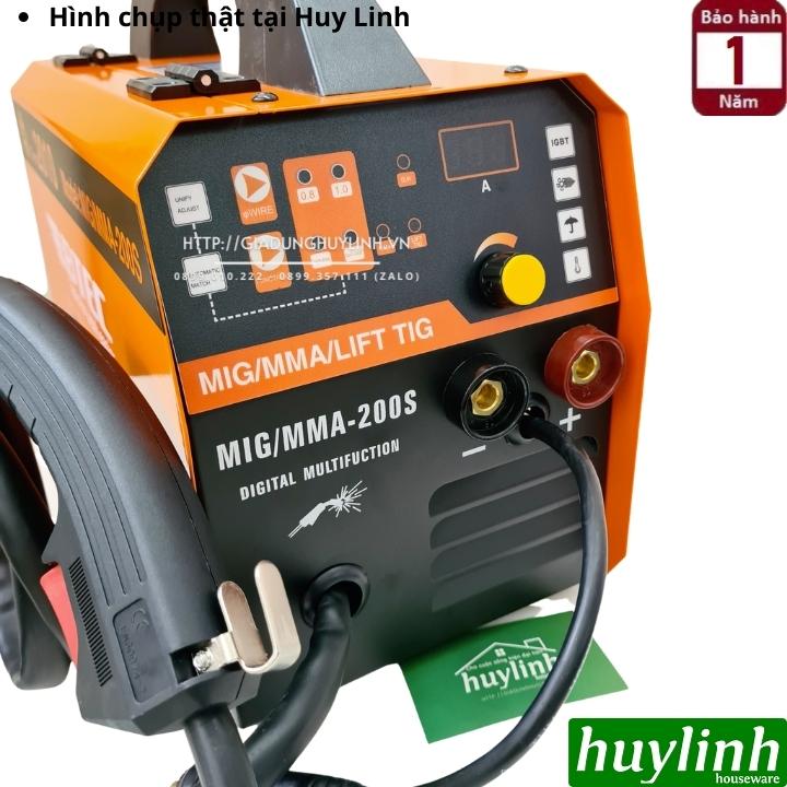 Máy hàn 3 chức năng Btec MIG MMA-200S - Tặng 1 cuộn dây 1kg - Hàng chính hãng