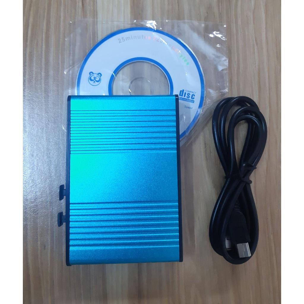 Card Sound box 5.1 điều khiển âm thanh cổng USB