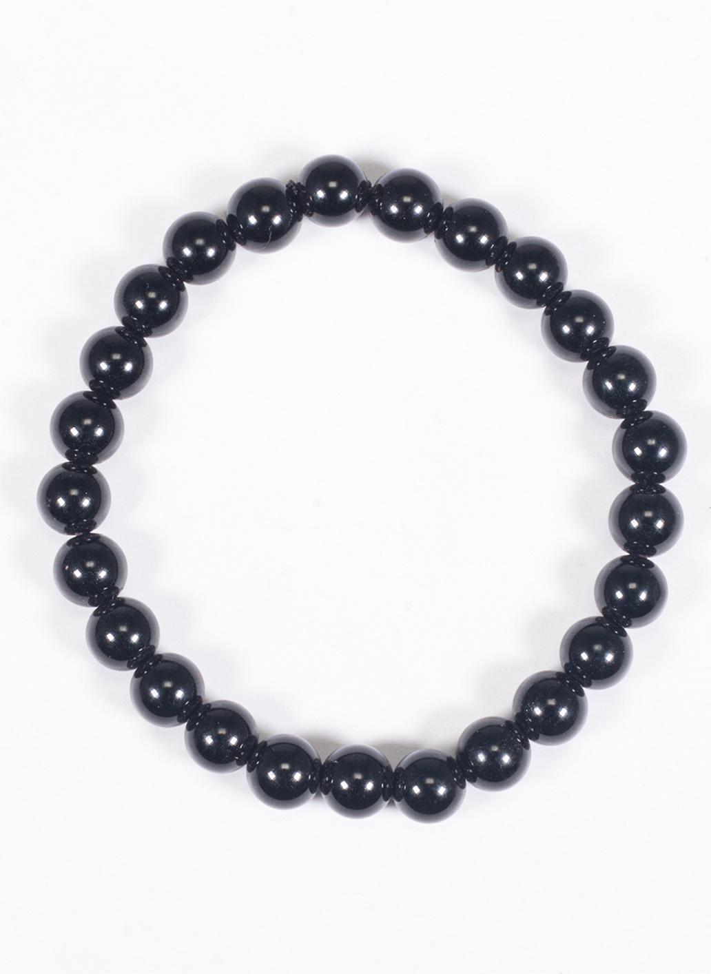 Vòng tay phong thủy đá obsidian mệnh thủy , mộc - Ngọc Quý Gemstones
