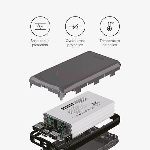 Sạc dự phòng Mazer Infinite.Boost PowerULTRA 20000mAh 20.0 PD65W M-EGULTRA65W20V2 - Hàng chính hãng