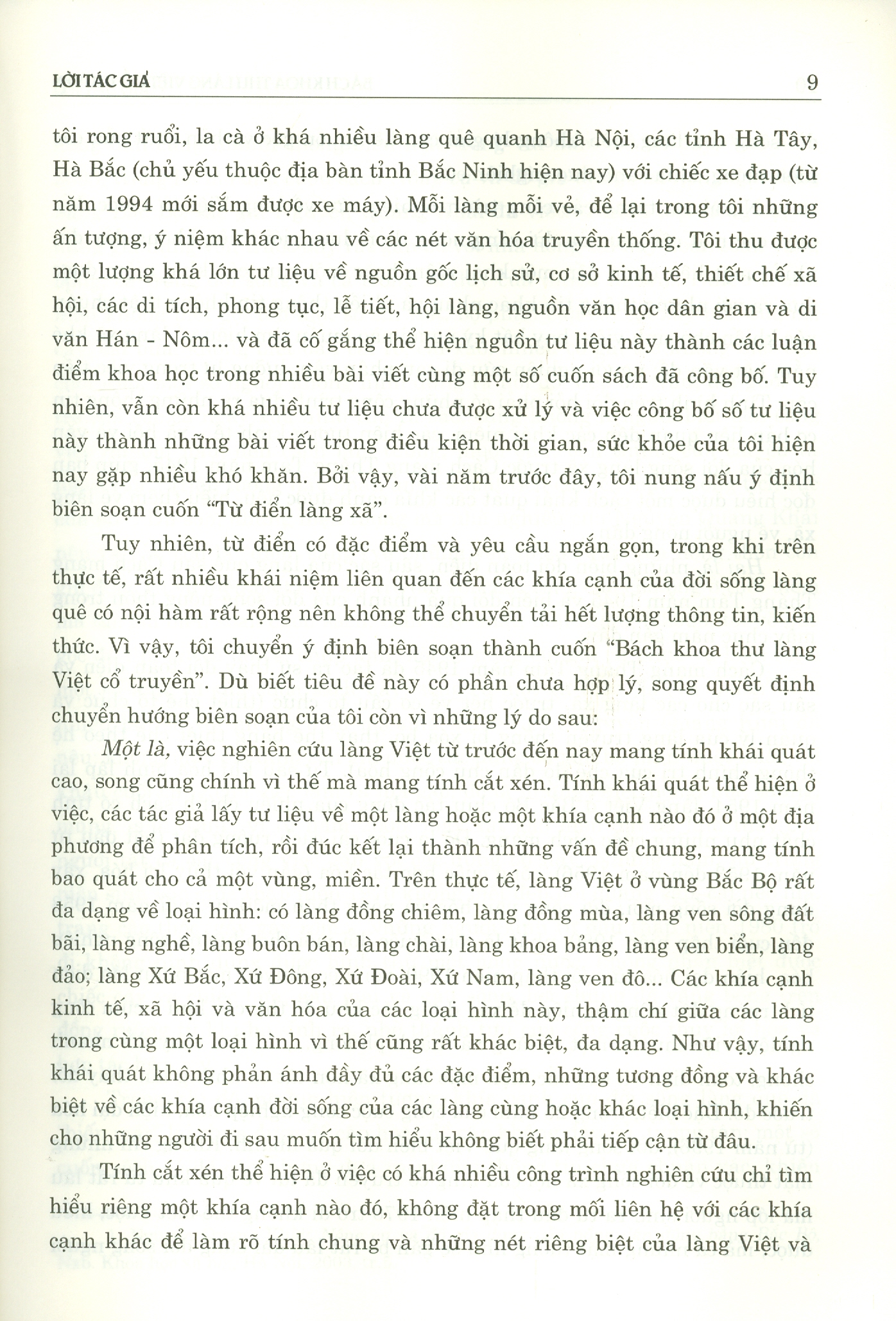 Sách - Bách khoa thư làng việt cổ truyền