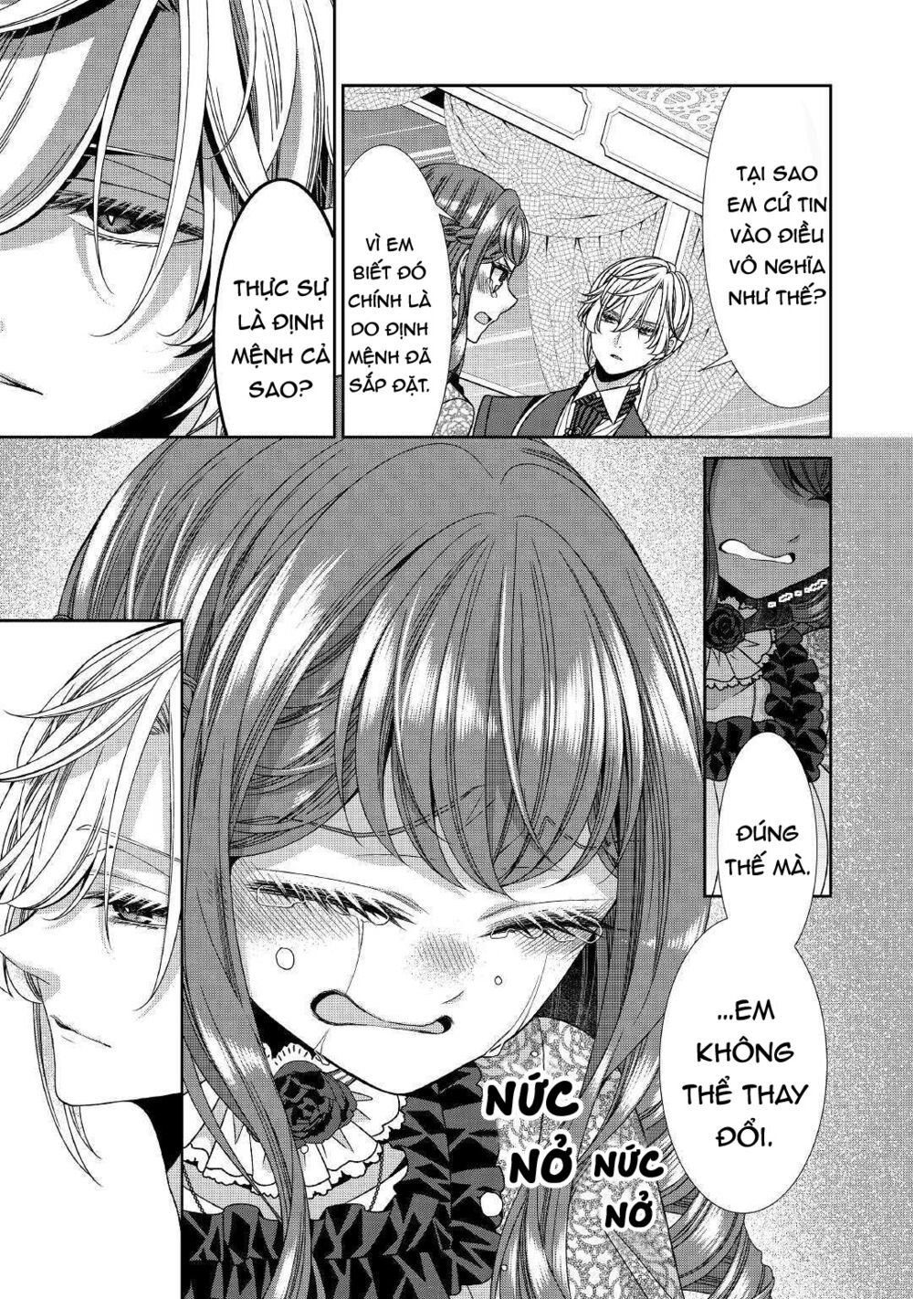 nhật ký theo dõi vị hôn thê tự nhận mình là nữ phụ phản diện 1 chapter 17 19