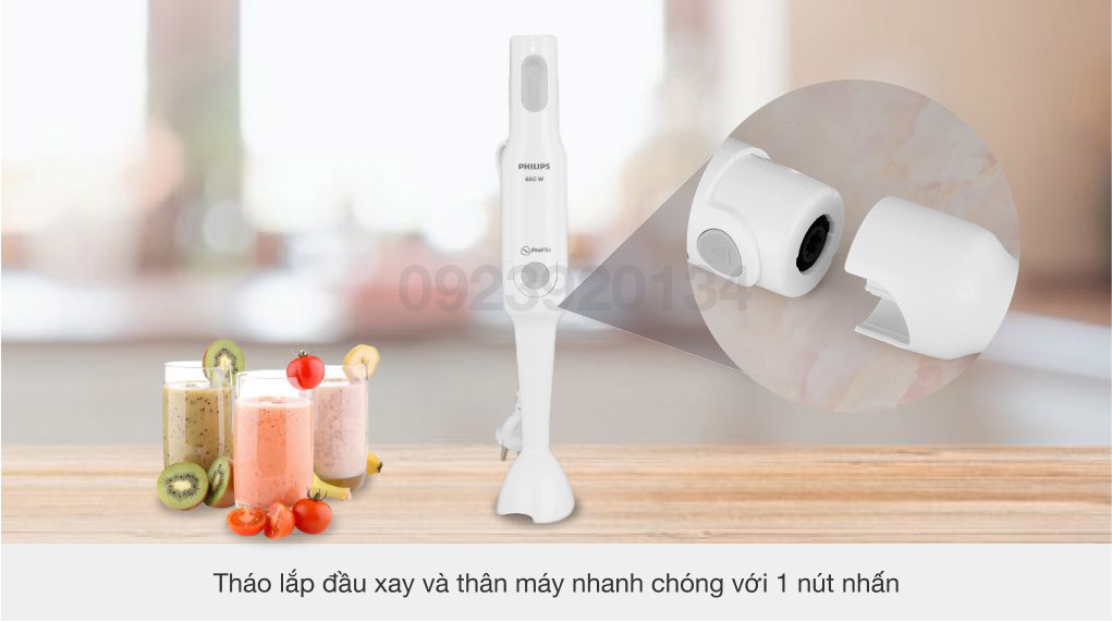 Máy xay cầm tay 650w Philips HR2531 - Hàng chính hãng