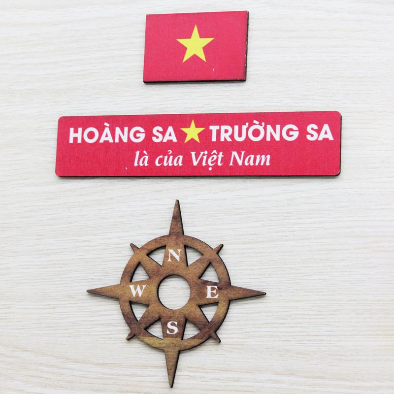 Bộ Tranh Xếp Hình Gỗ Bản Đồ Việt Nam - Size S - 60 x 40 cm - Bách Mộc