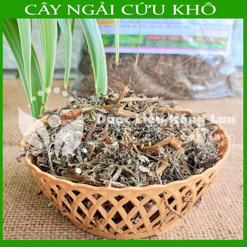 Cây Ngải Cứu khô sạch đóng gói 500gram