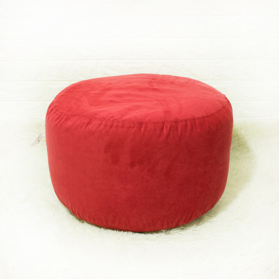 TRỤ TRÒN (ROUND OTTOMAN) 50X30CM NHIỀU MÀU LỰA CHỌN - THE BEANBAG HOUSE