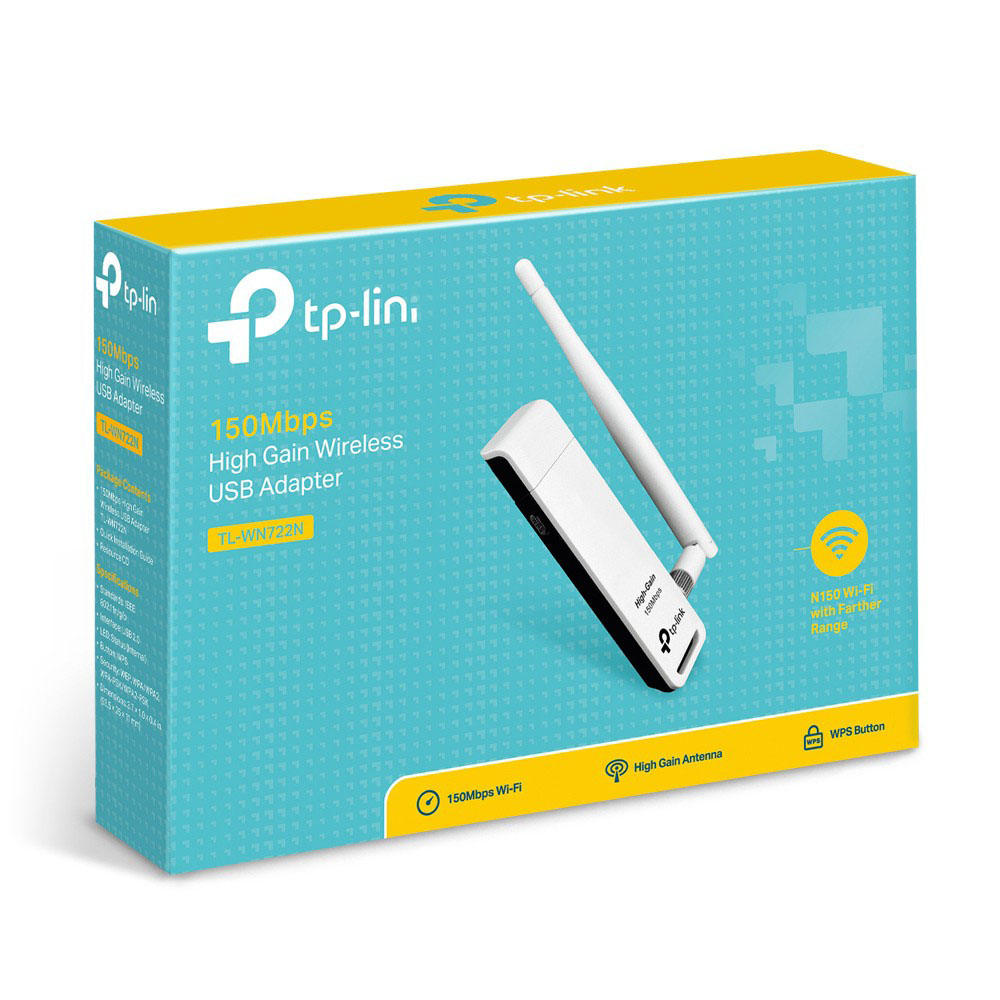 Bộ Chuyển Đổi USB Wifi TP-Lin TL-WN722N Chuẩn N 150Mbps