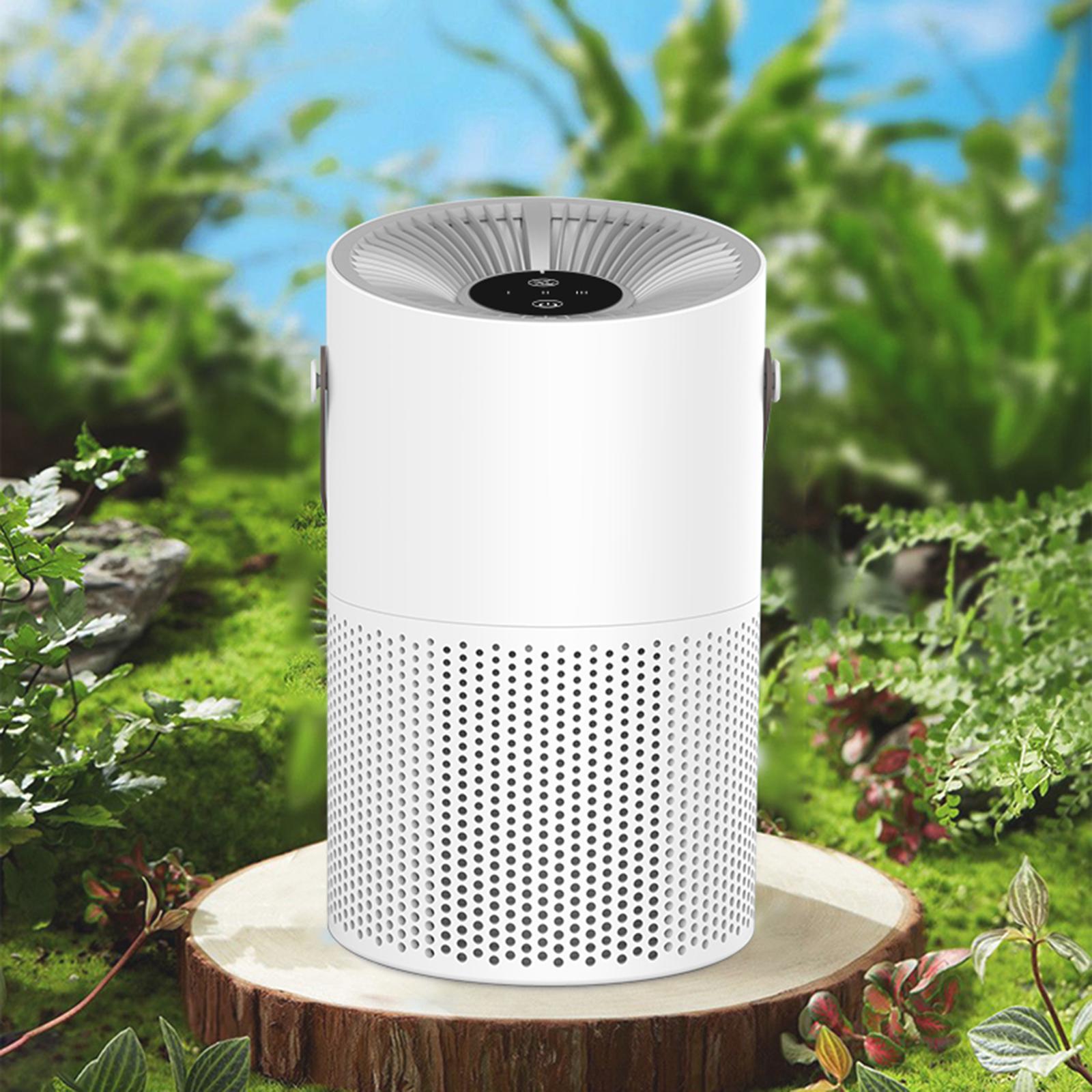 Portable Desktop Air Purifiers Air Cleaner for Home Bedroom Pollen