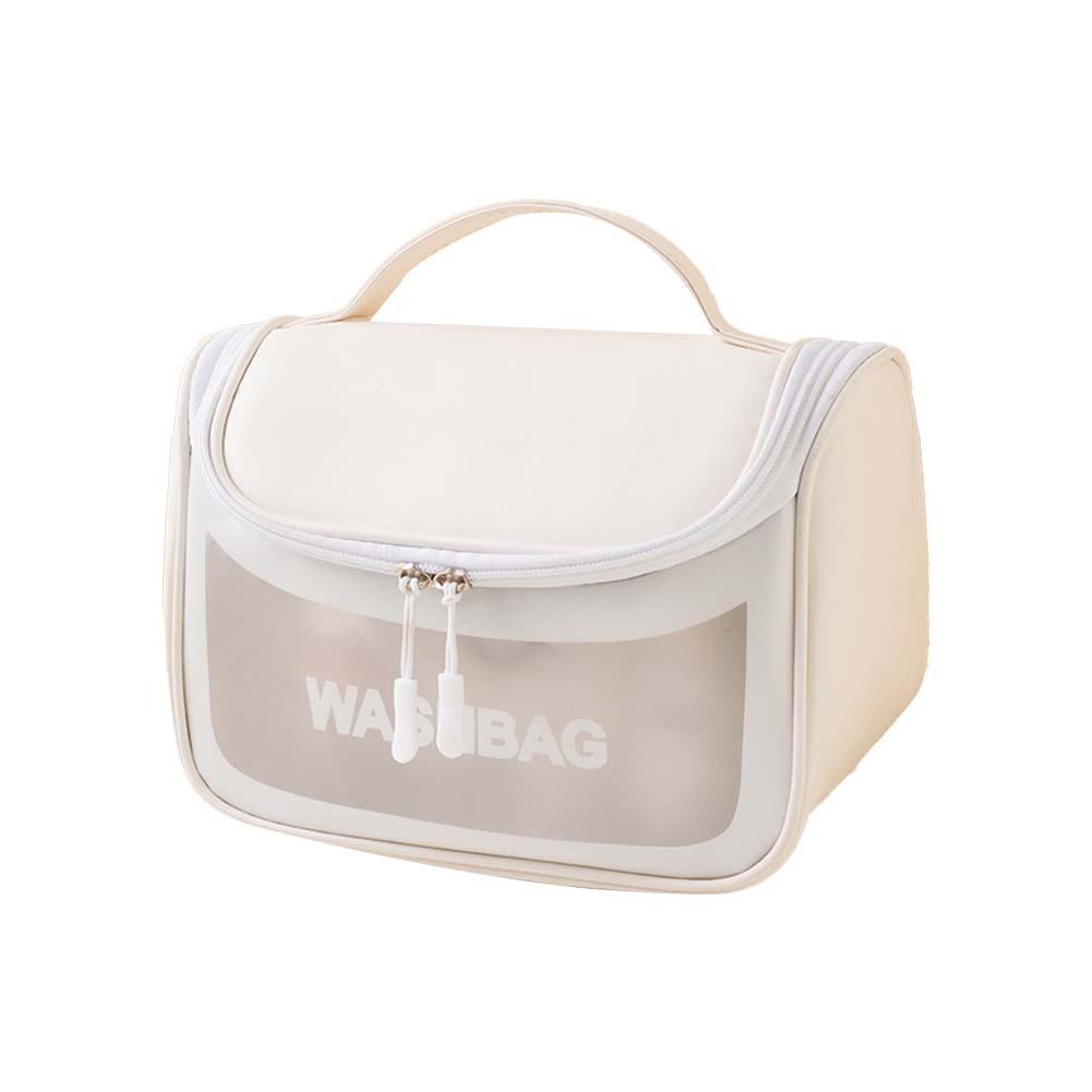 Túi đựng mỹ phẩm du lịch trong suốt cao cấp WASHBAG Có Móc Treo