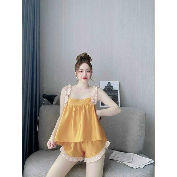 Đồ ngủ bigsize, đồ ngủ sexy nữ 2 dây chất phi mềm mịn mã 6