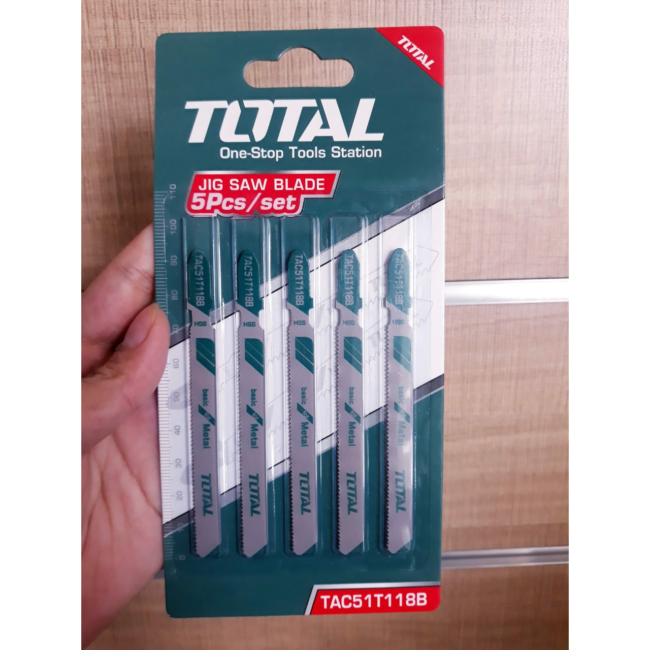 Lưỡi cưa lọng  kim loại  total TAC51T118B