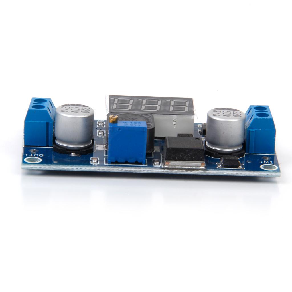 Adjustable Step-down DC-DC Power Module with Voltmeter Display