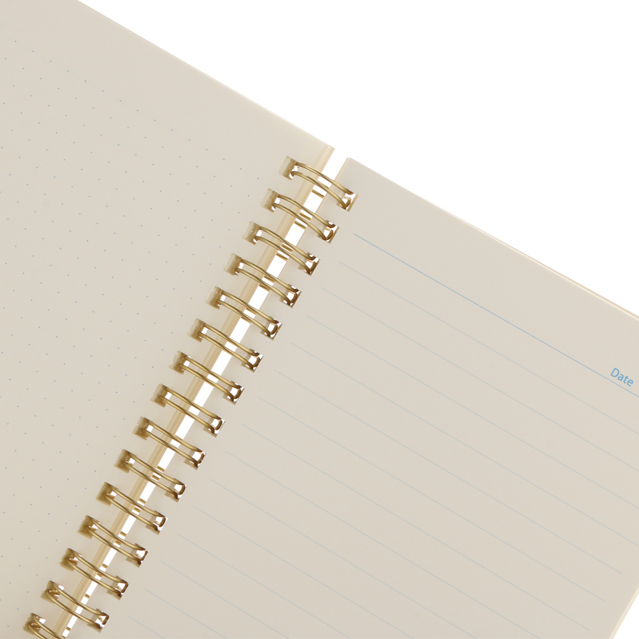 Sổ LX Twin Notebook Bloom Motto A6 120 Trang (10.5 x 14.8 cm)