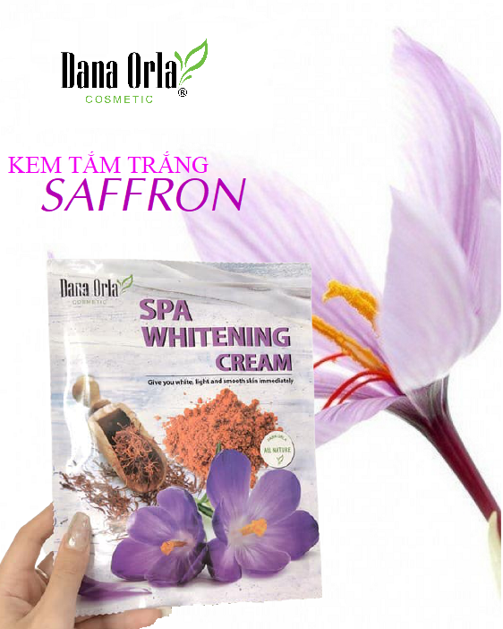 Kem Tắm Trắng Toàn Thân Dana Orla Nhụy Hoa Nghệ Tây (Saffron) 120g