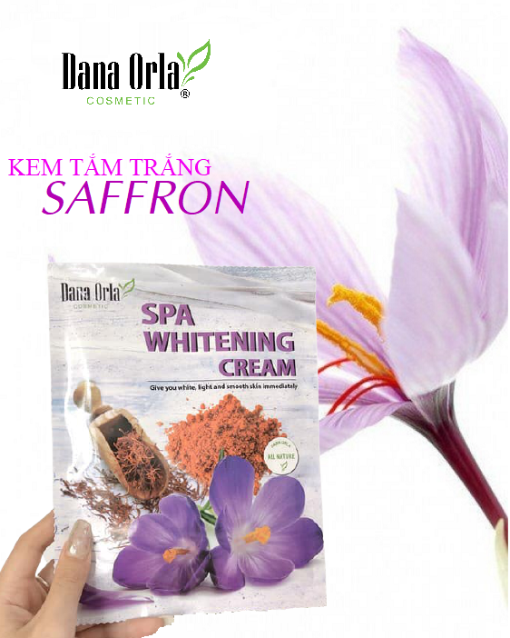 KEM TẮM TRẮNG TOÀN THÂN DANA ORLA (SPA WHITENING CREAM)  - NHỤY HOA NGHỆ TÂY (SAFFRON)