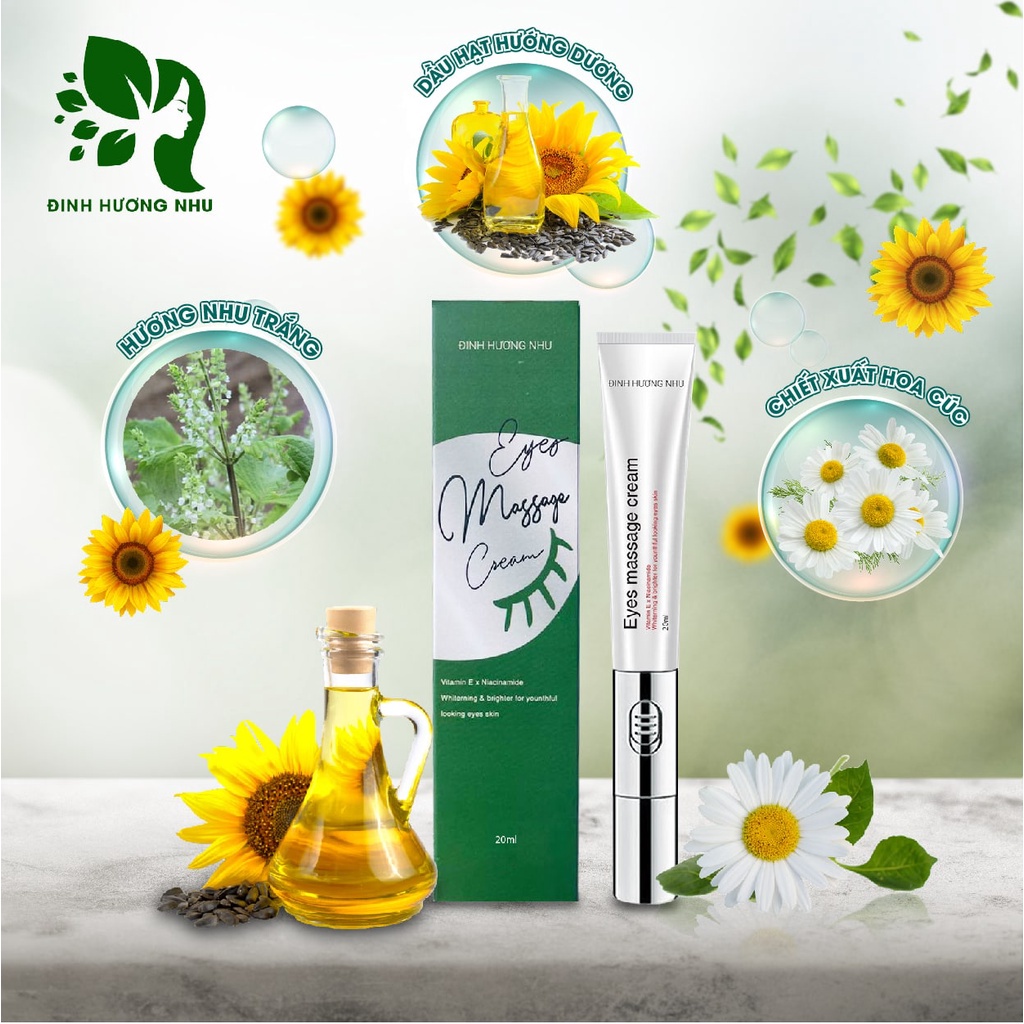 Kem thâm mắt Đinh Hương Nhu Eyes massage cream