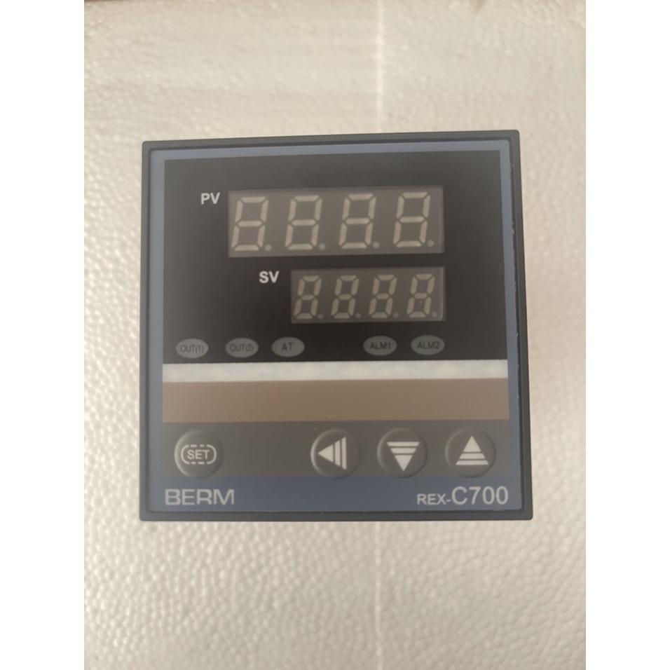 Đồng hồ hiển thị và điều khiển nhiệt độ REX - C700 , REX - C100 BERM - điều khiển nhiệt độ 0-400 độ C