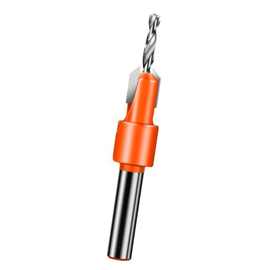 8mm Shank Woodworking Router Bit Cemented Carbide Round Shank Power Tools