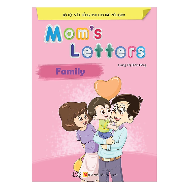 Bộ Tập Viết Tiếng Anh Cho Bé 2-6 Tuổi - Combo 8 cuốn Mom's letters