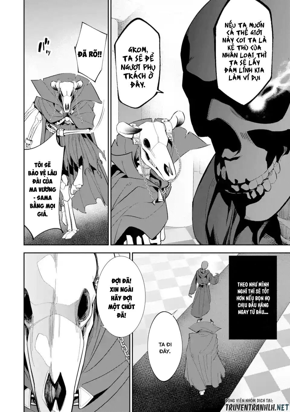 tôi, hiền nhân bị xử tử hình, đã được tái sinh lại thành một lich, và chiến tranh xâm lược bắt đầu chapter 4 34